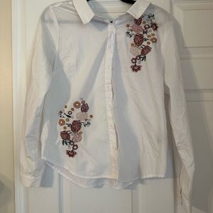Charolette Russe Embroidered blouse